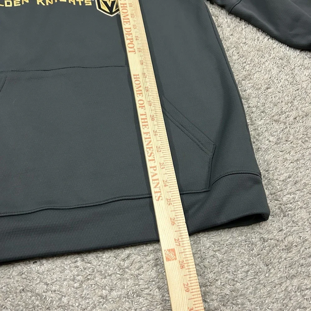 Addias Vegas Golden Knights Hoodie Mens Medium Pullover‎ NHL Hockey Gray